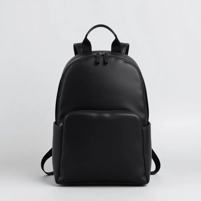 Classic Black Casual Backpack